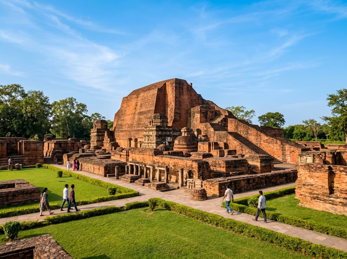 Ancient Ruins of Nalanda Mahavihara